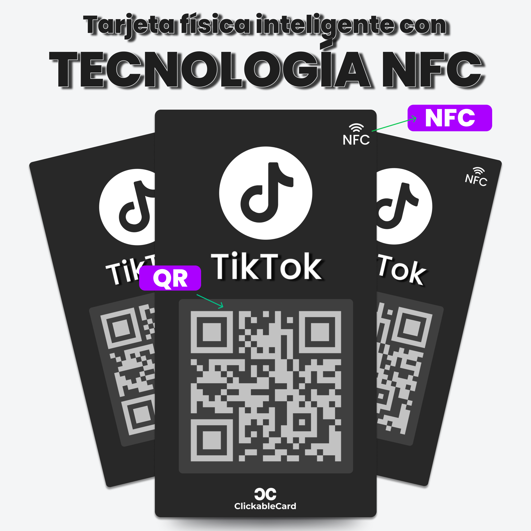 Tarjeta NFC TikTok